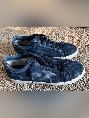 Vintage Havana Denim Sneaker Ladies 10 NWOT